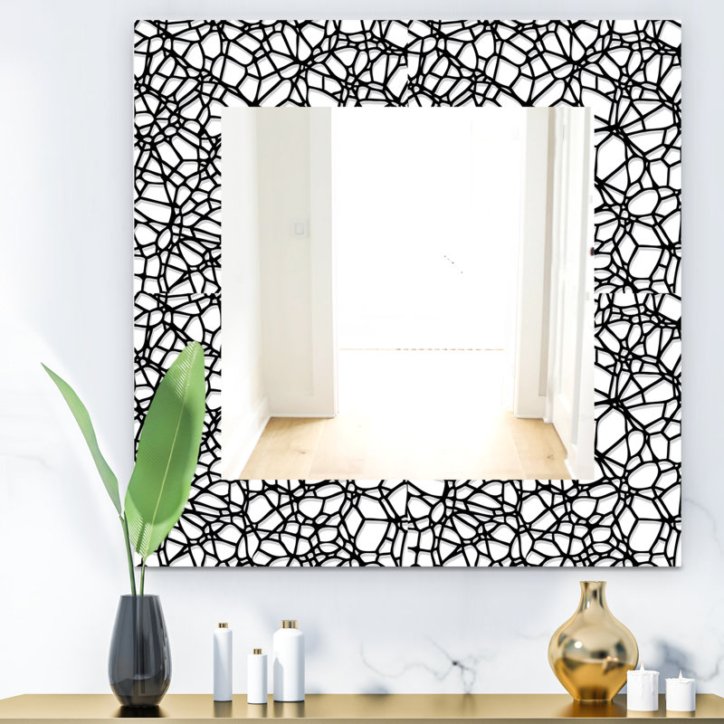 East Urban Home Abstract Mosaic Bathroom Vanity Mirror Wayfair Mosaic Bathroom Vanity Mirror