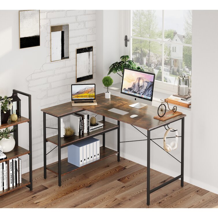 17 Stories Gisa L-Shape Desk & Reviews | Wayfair