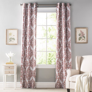 Anastasia Damask Blackout Curtain Panels (Set of 2)