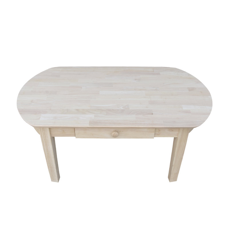 International Concepts Unfinished Wood Philips Coffee Table Reviews Wayfair