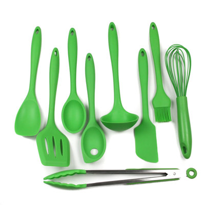 9 Piece Silicone Kitchen Utensil Set Chef Craft