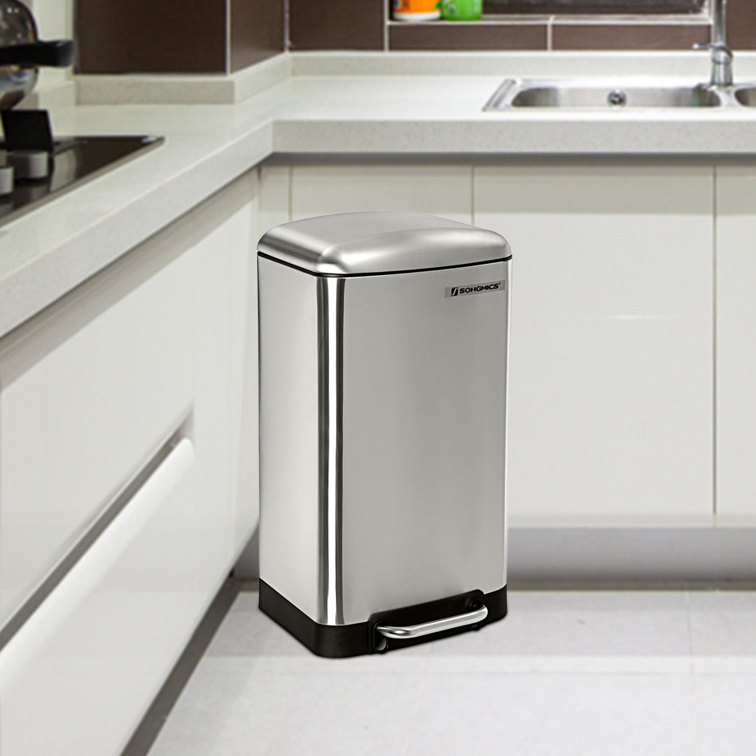 Kitchen 30 Litre Step On Rubbish Bin
