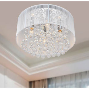 Best Mccaslin 4-Light Flush Mount By Orren Ellis Ceiling Lights Mccaslin 4-Light Flush Mount By Orren Ellis Ceiling Lights