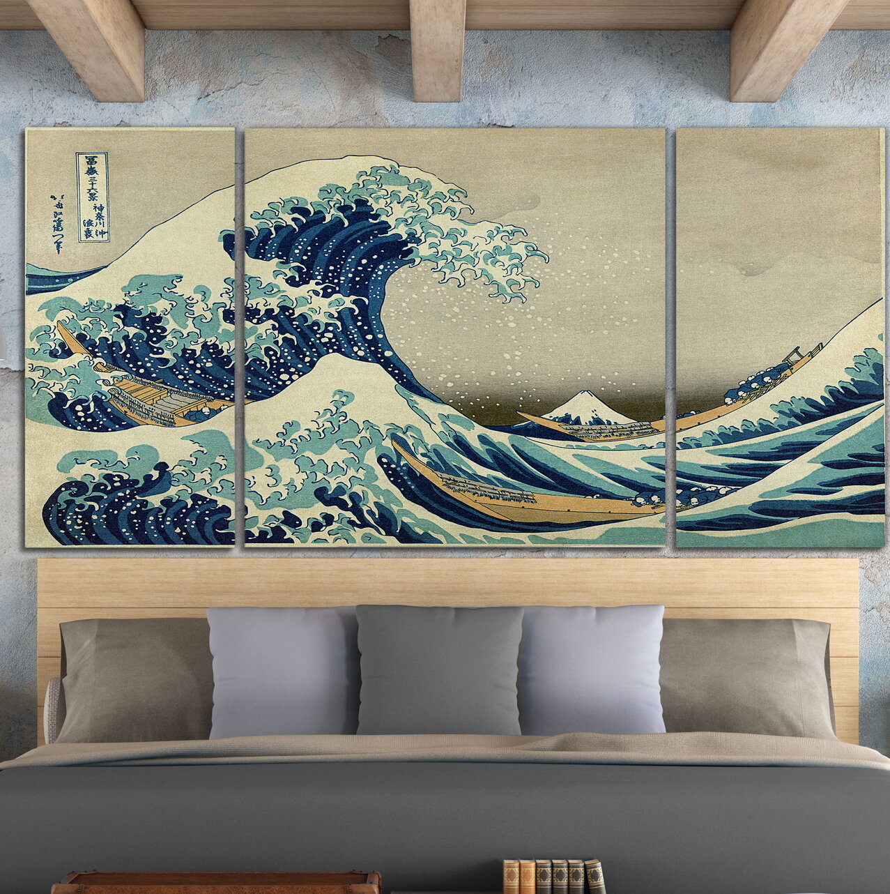 World Menagerie The Great Wave - Painting On Canvas & Reviews 