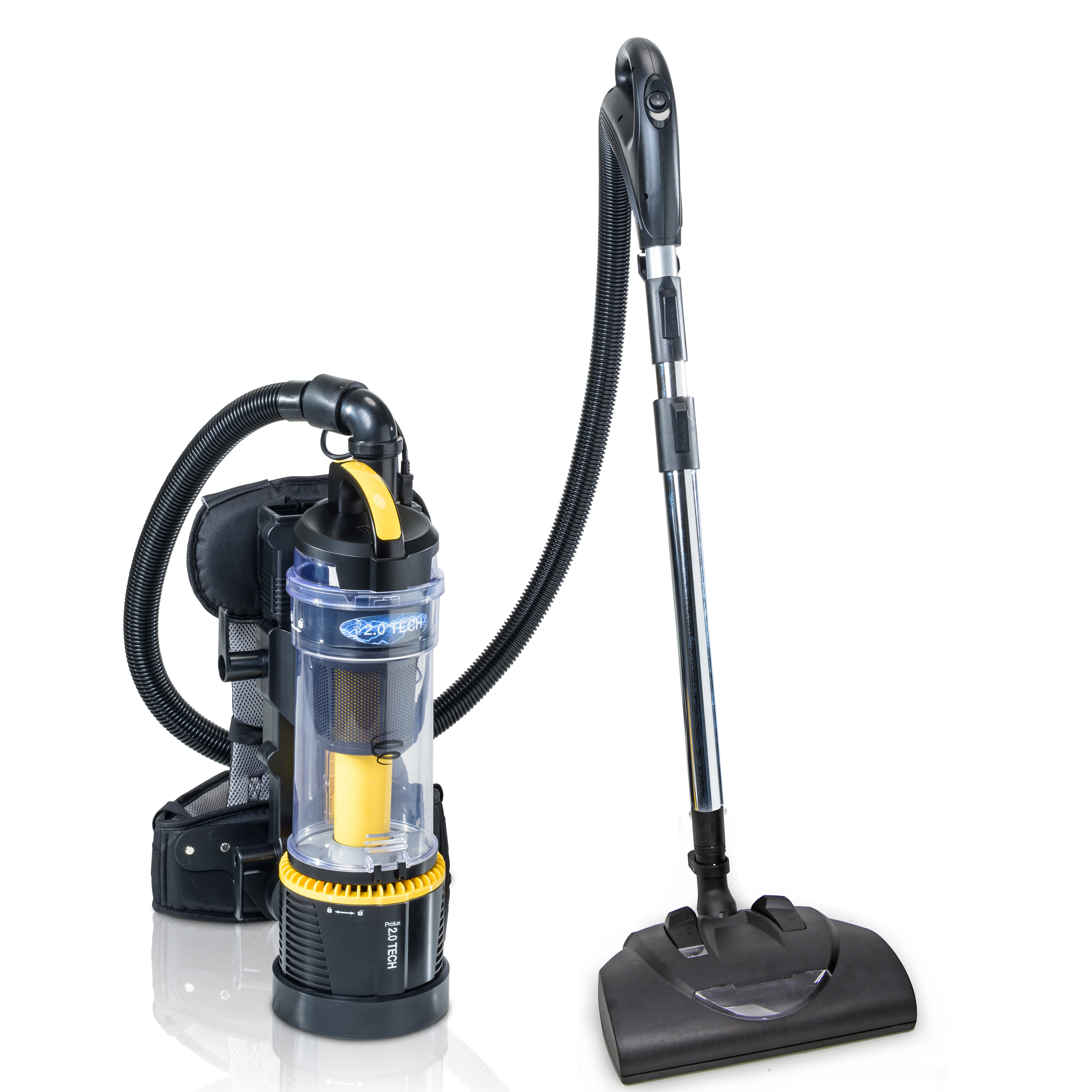 Prolux 2019 iFORCE Light Weight HEPA Bagless Canister Vacuum with Power Nozzle
