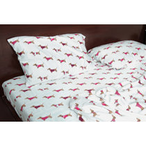 dachshund flannel sheets