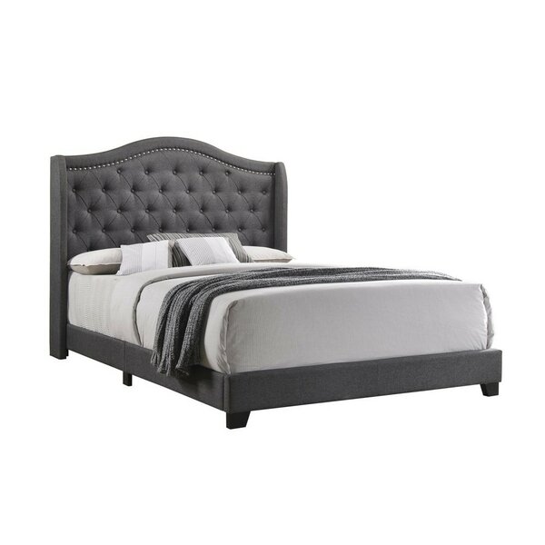 Alcott Hill Laduc Tufted Upholstered Standard Bed | Wayfair