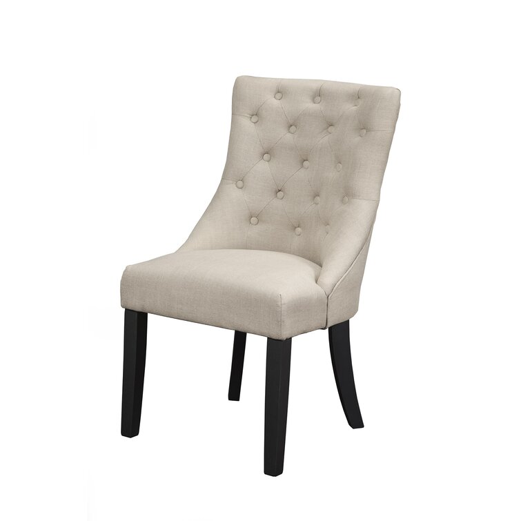 alpine cream leather dining chairs