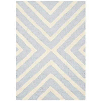 Sivad Tufted Wool Performance Chevron Rug