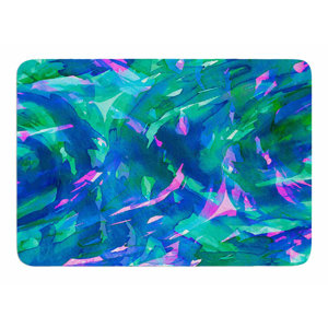 Motley Flow 5 by Ebi Emporium Memory Foam Bath Mat