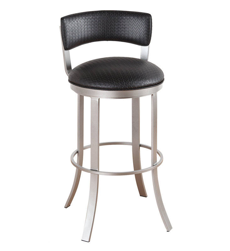 Ivy Bronx Albion 34 Swivel Bar Stool Wayfair Albion 34 Swivel Bar Stool