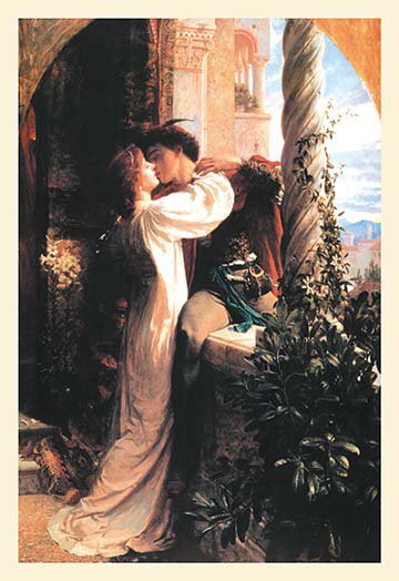 Buyenlarge Romeo And Juliet By Sir Frank Dicksee Painting Print