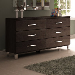 Cranbrook 6 Drawer Double Dresser by College Woodwork
