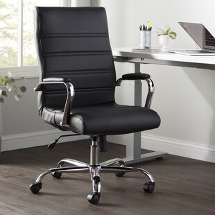 Desk Chair Without Wheels Wayfair
