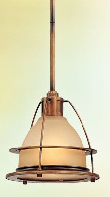 Villalpando 1 Light Cone Pendant Breakwater Bay