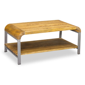 Couchtisch Leyva Retro Curves mit Stauraum von W..