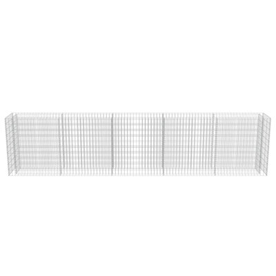 Raised Garden Bed Raised Flower Bed Gabion Basket Galvanized Steel