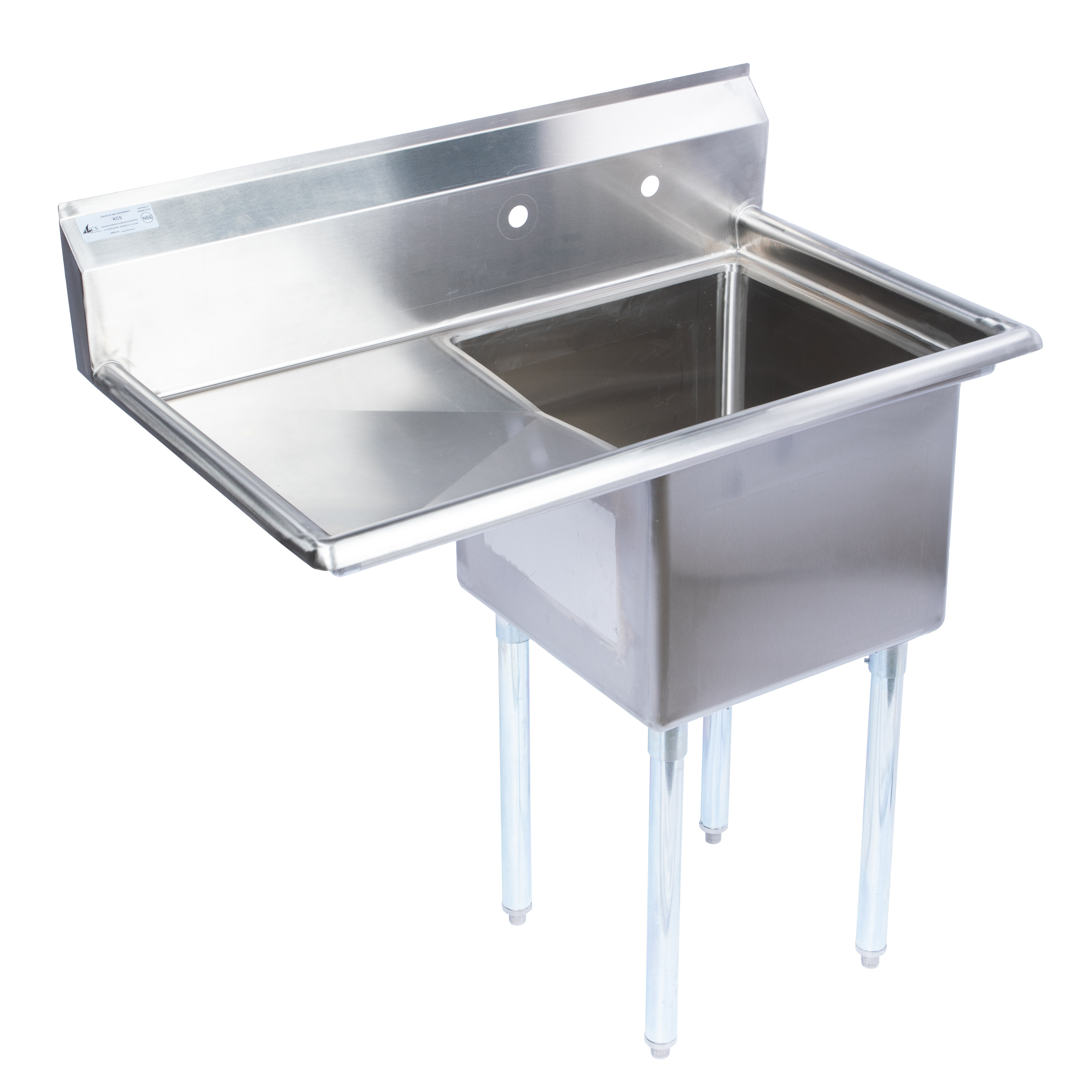 Restaurant Supply Depot 38 75 L X 26 75 W Freestanding Bar Sink Wayfair