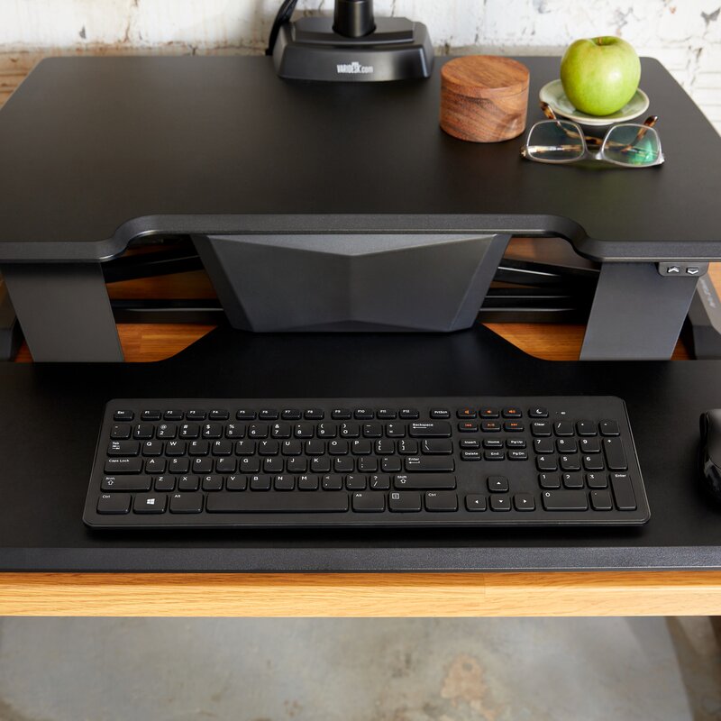 Varidesk Height Adjustable Standing Desk Converter Wayfair