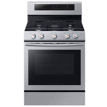 Samsung 30 5 8 Cu Ft Freestanding Gas Range With Griddle