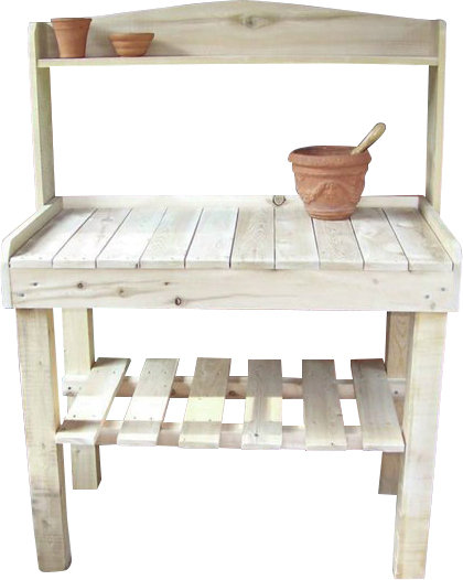 Cedar Potting Bench