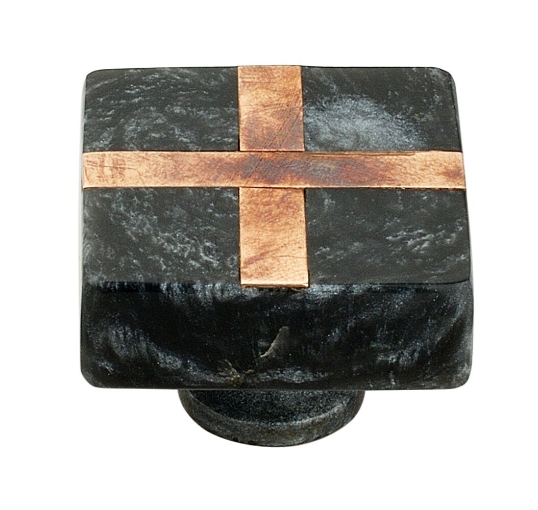 Mascothardware Frosted Marble Cabinet Square Knob Wayfair