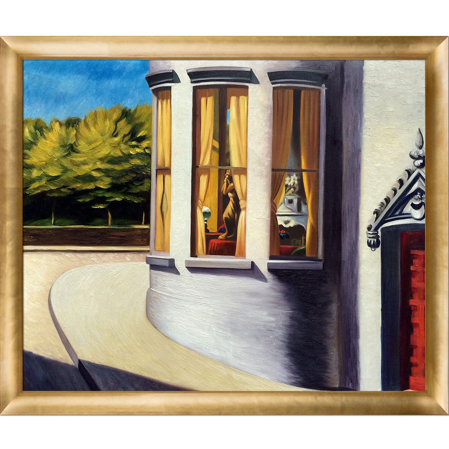 Vault W Artwork August In The City 1945 By Edward Hopper Wrapped Canvas Painting Wayfair