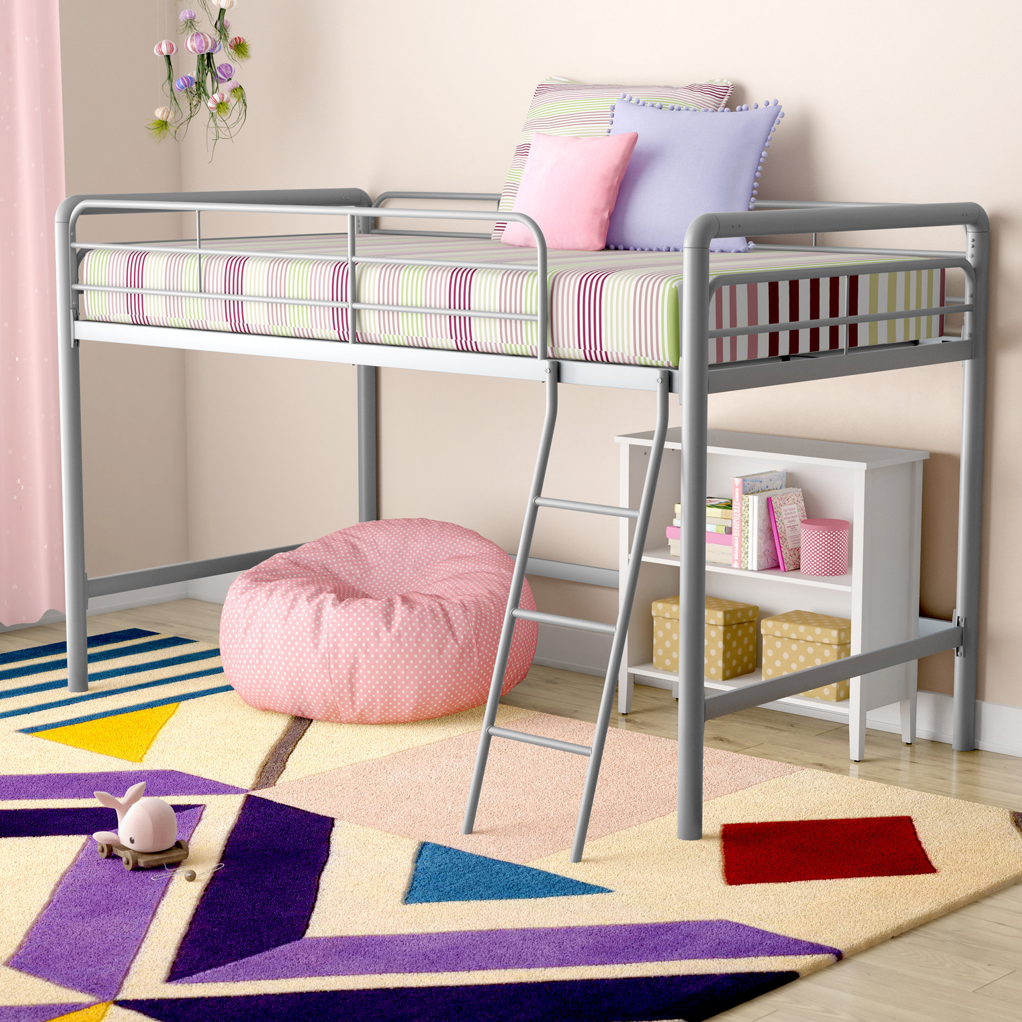 junior twin loft bed