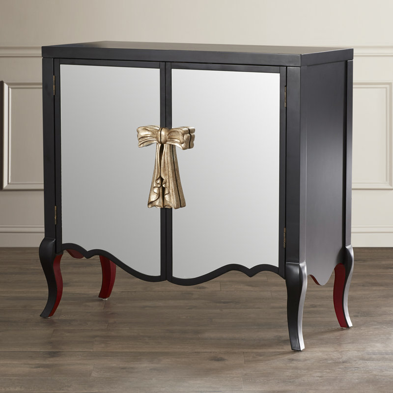 2 Door Accent Wine Storage Accent Cabinet