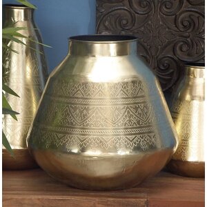 Metal Table Vase