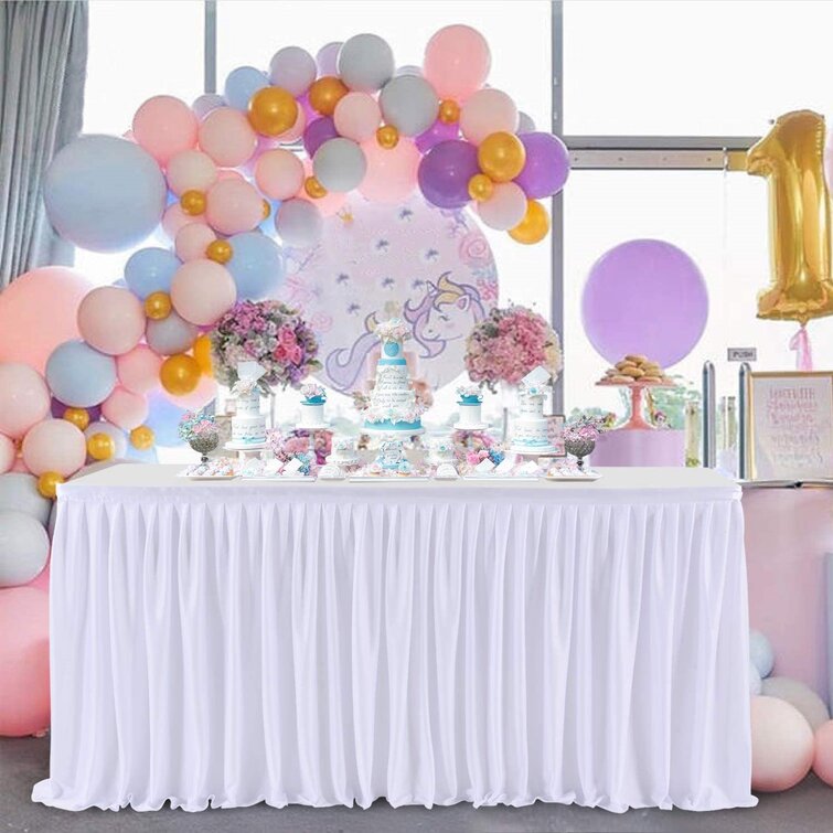 Reusable Tablecloth Unicorn Wedding Decor Baby Shower Birthday Party Supplies B 
