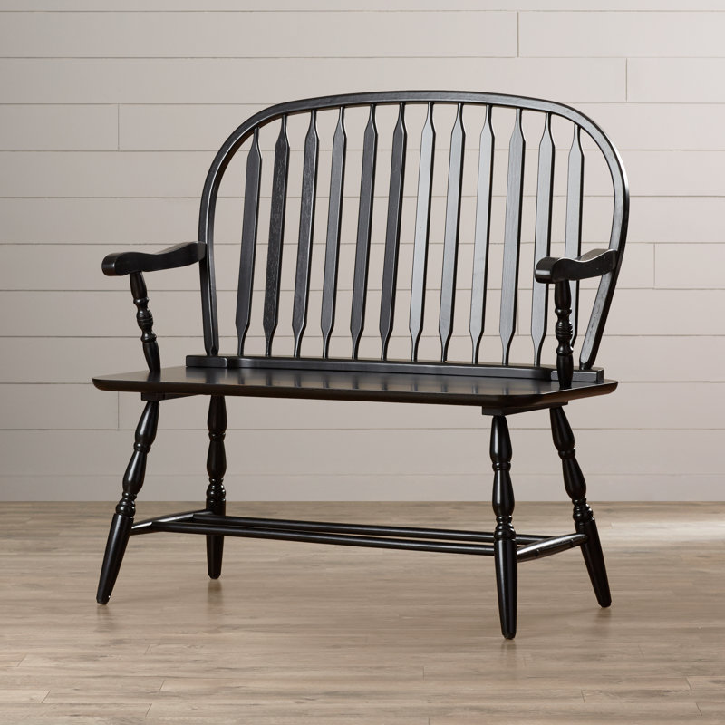 August Grove Sylvere Wood Bench Reviews Wayfair