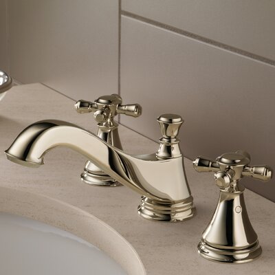 Delta Cassidy Widespread Bathroom Faucet Finish Brilliance