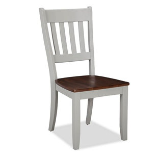 Stanton Slat Back Solid Wood Dining Chair (Set Of 2) by Gracie Oaks Best Design