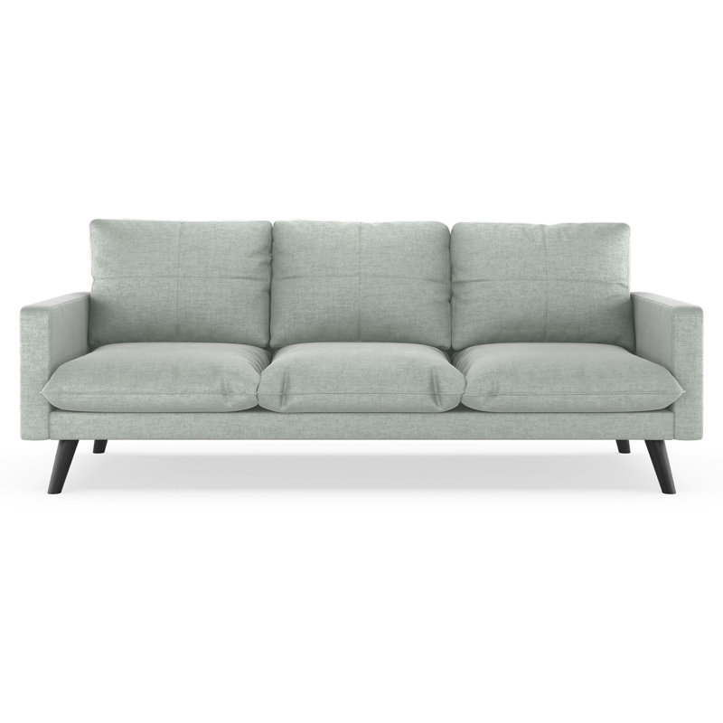 Corrigan Studio Everett Sofa Mod Velvet Silver Grey Wayfair Ca Corrigan Studio Everett Sofa Mod Velvet