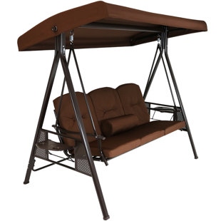 three person swing set