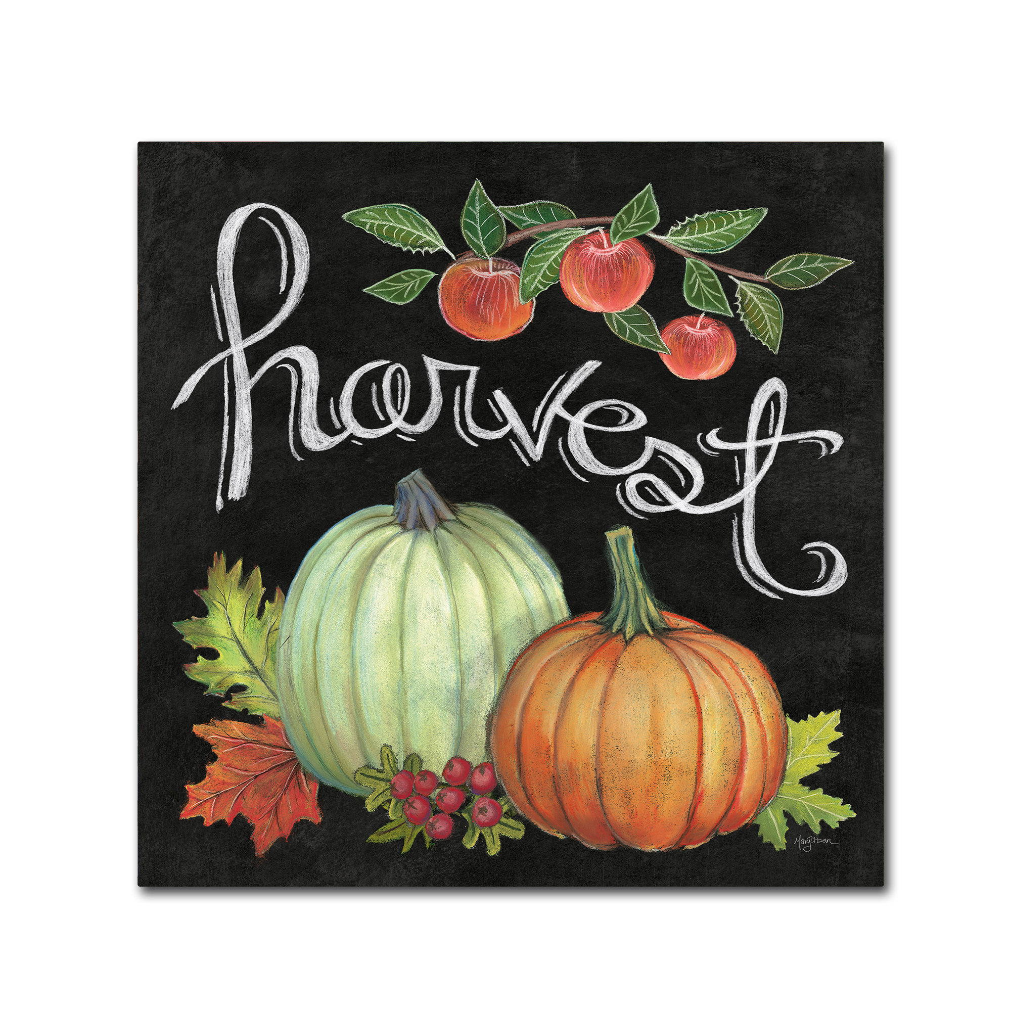 Global Gallery Mary Urban Autumn Harvest IV Square Giclee Stretched Canvas Artwork 18 x 18 Global Gallery Mary Urban Autumn Harvest IV Square Giclee Stretched Canvas Artwork 18 x 18