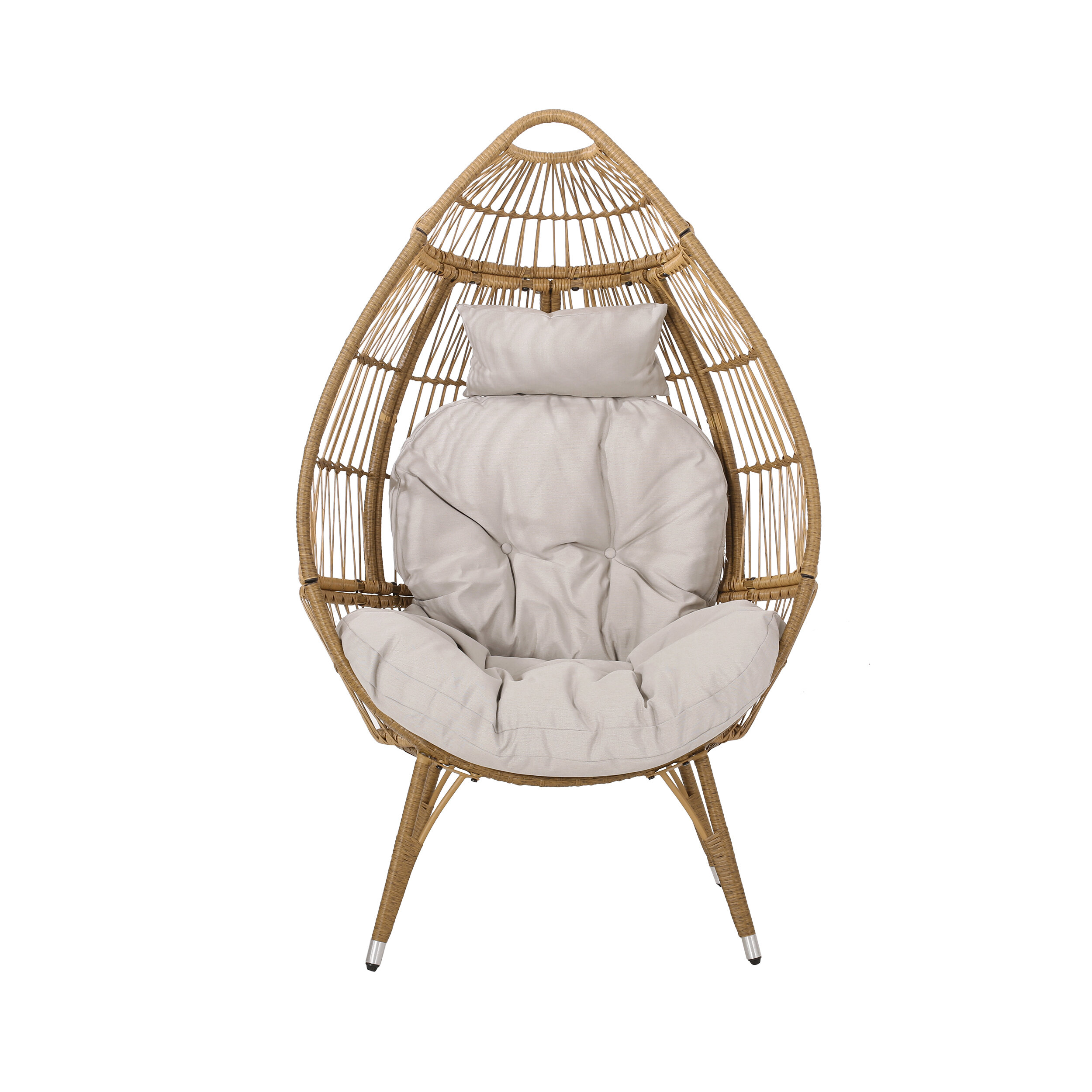 outdoor globe chair