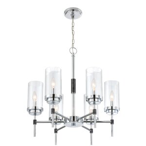 Elvira 6-Light Candle-Style Chandelier