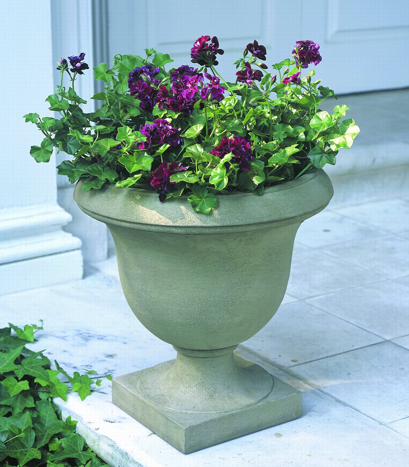 Campania International, Inc Litchfield Cast Stone Urn Planter | Wayfair