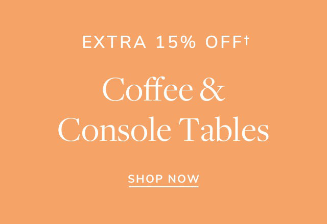 Coffee & Console Table Sale