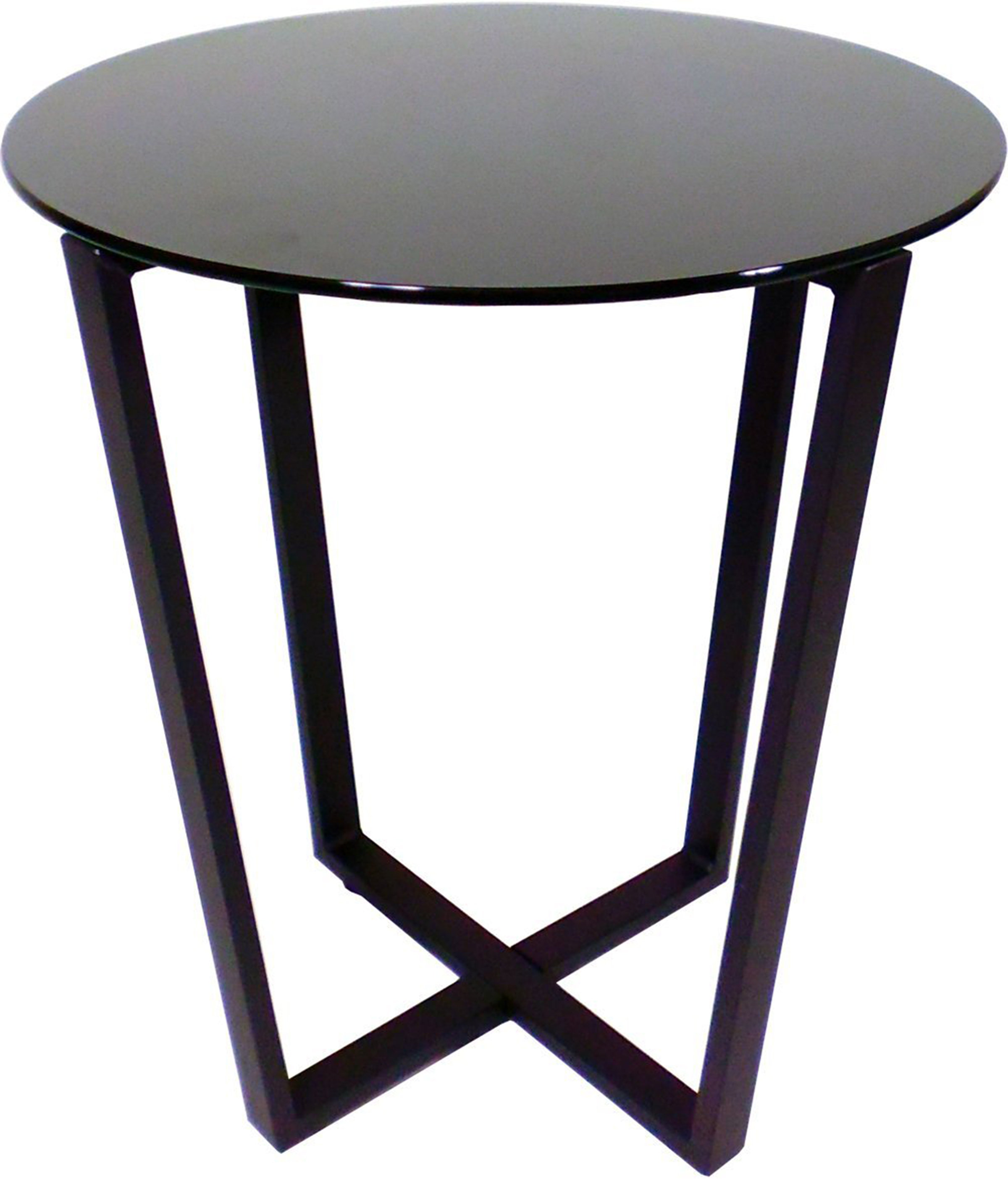 Metro Lane Round Metro Glass End Table Wayfair.co.uk