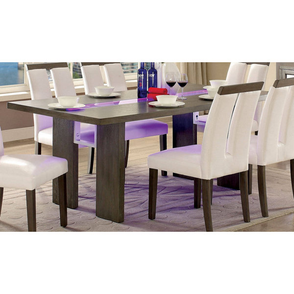 Orren Ellis Marcano 7 Piece Solid Wood Dining Set Wayfair