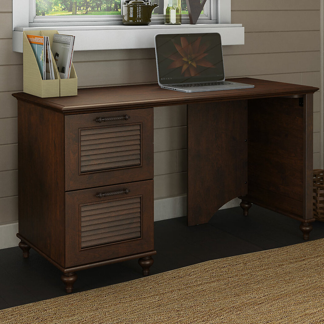 Kathy Ireland Home By Bush Furniture Volcano Dusk Writing Desk