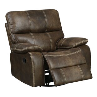 rowe upholstered manual swivel glider recliner