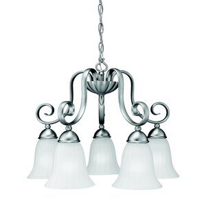 Bafford 5-Light Shaded Chandelier