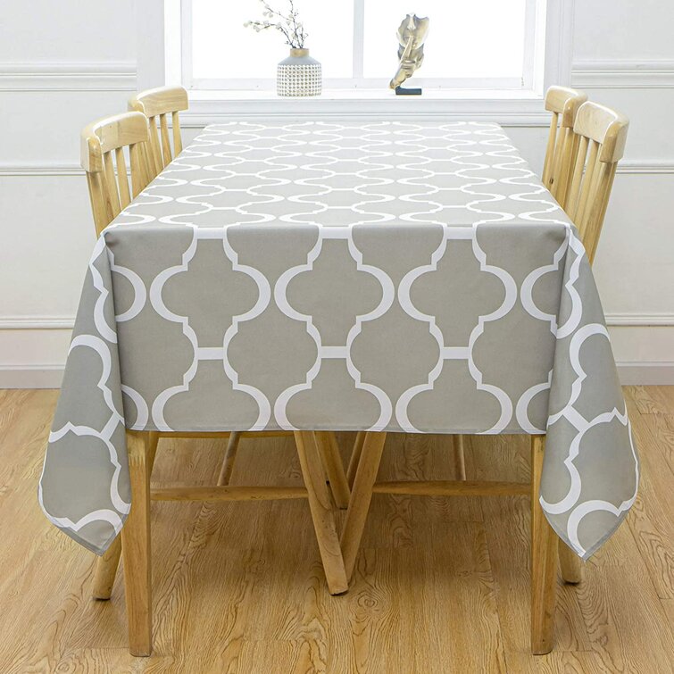 Winter Landscape Outdoor Picnic Tablecloth in 3 Sizes Washable Waterproof 