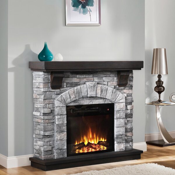 Stone Corner Fireplace Wayfair