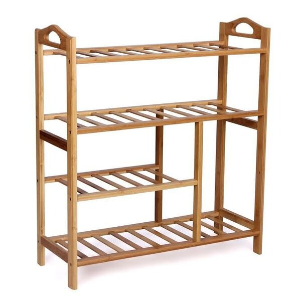 4 Tier Shoe Rack Narrow Wayfair Co Uk