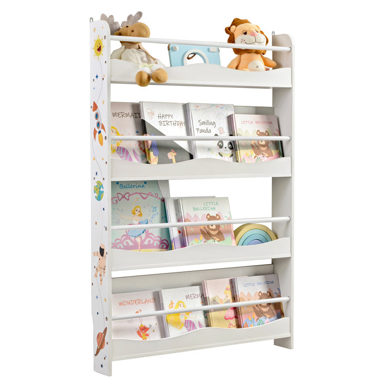 wall mounted childrens bookcase